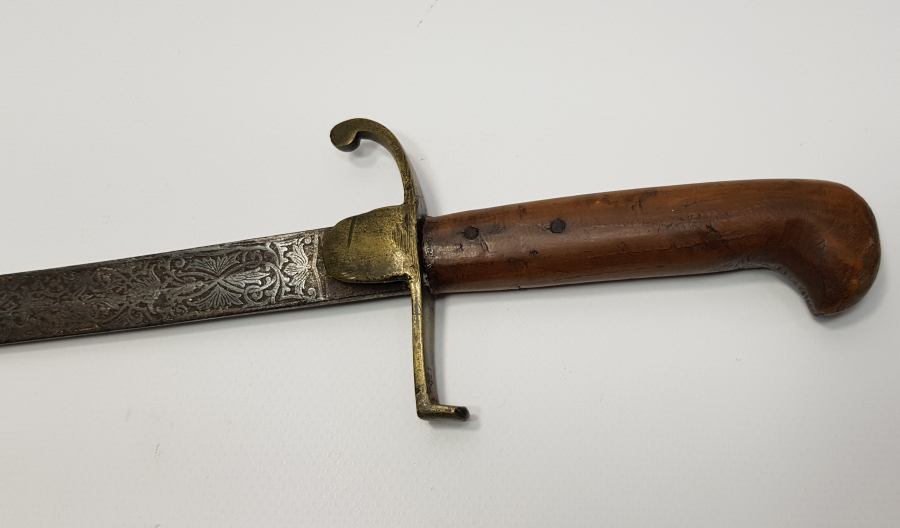 OSMANLI DÖNEMİ ŞİMŞİR MODELİNDE ÇOK NADİR SUBAY KILICI