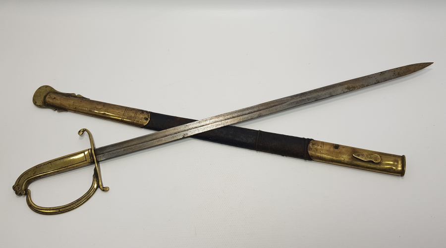 1. DÜNYA SAVAŞI DÖNEMİ NADİR FORMDA FRANSIZ SUBAY MEÇİ