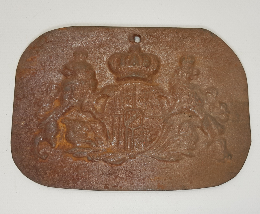 1900 BAŞLARI İNGİLİZ PARA KASASI ARMASI