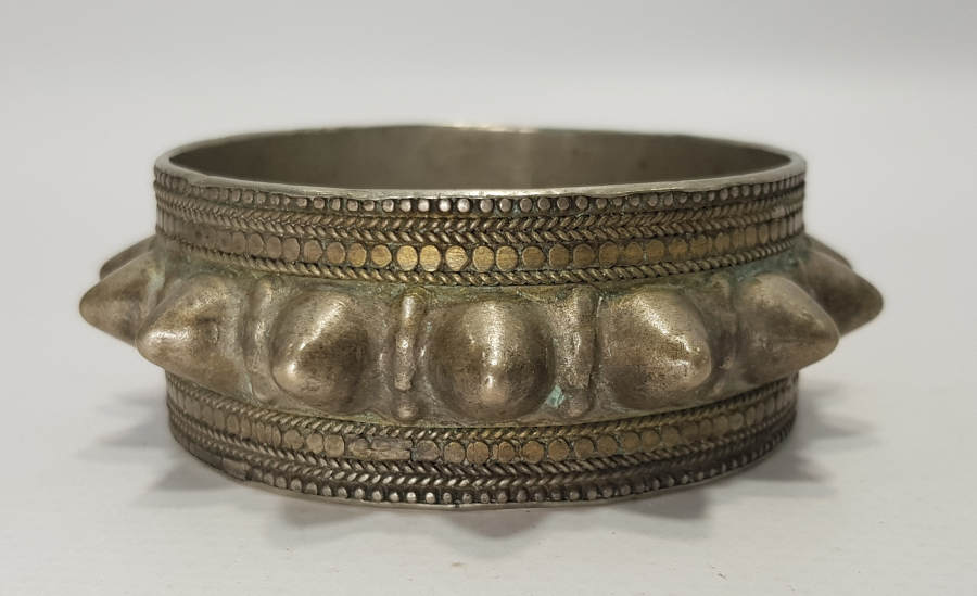 OSMANLI DÖNEMİ ERMENİ İŞİ GÜMÜŞ BİLEZİK