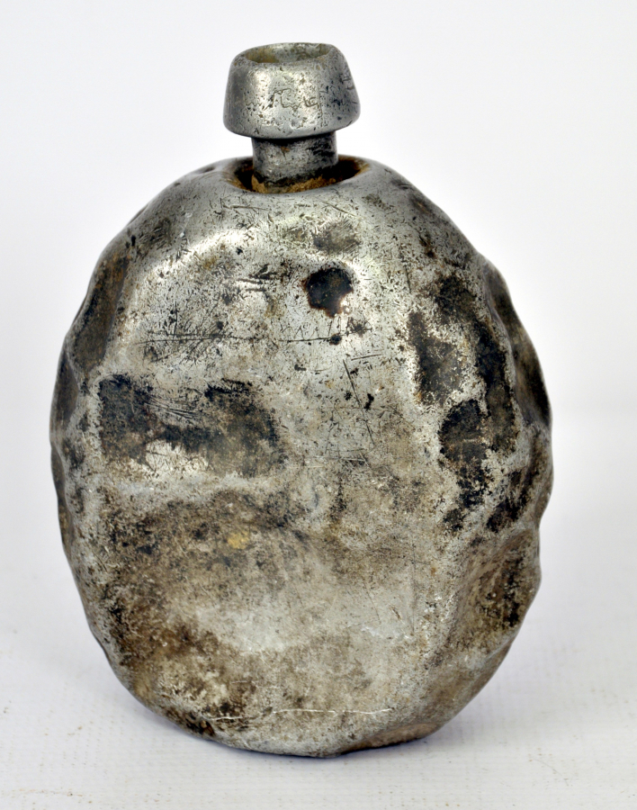 1. DÜNYA SAVAŞI OSMANLICA ASAKİRİ ŞAHANE YAZILI ASKER MATARASI 