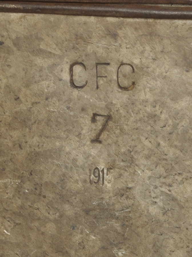 1915 TARİHLİ BÜYÜK BOY MÜHİMMAT KUTUSU