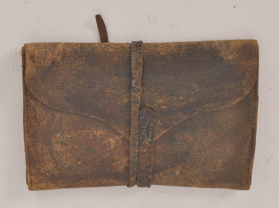 MEKKE KABE GÖRSELLİ OSMANLI DÖNEMİ DERİ CÜZDAN