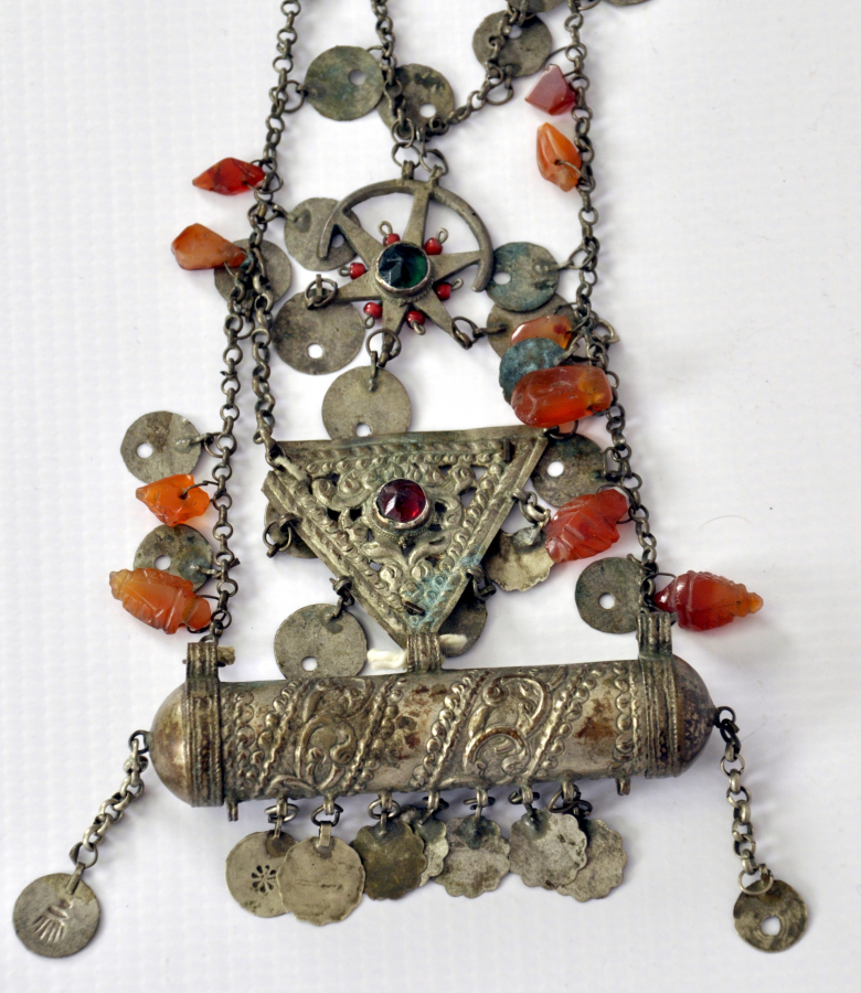 OSMANLI DÖNEMİ AY YILDIZLI ŞAMAN İŞİ HAMAYIL