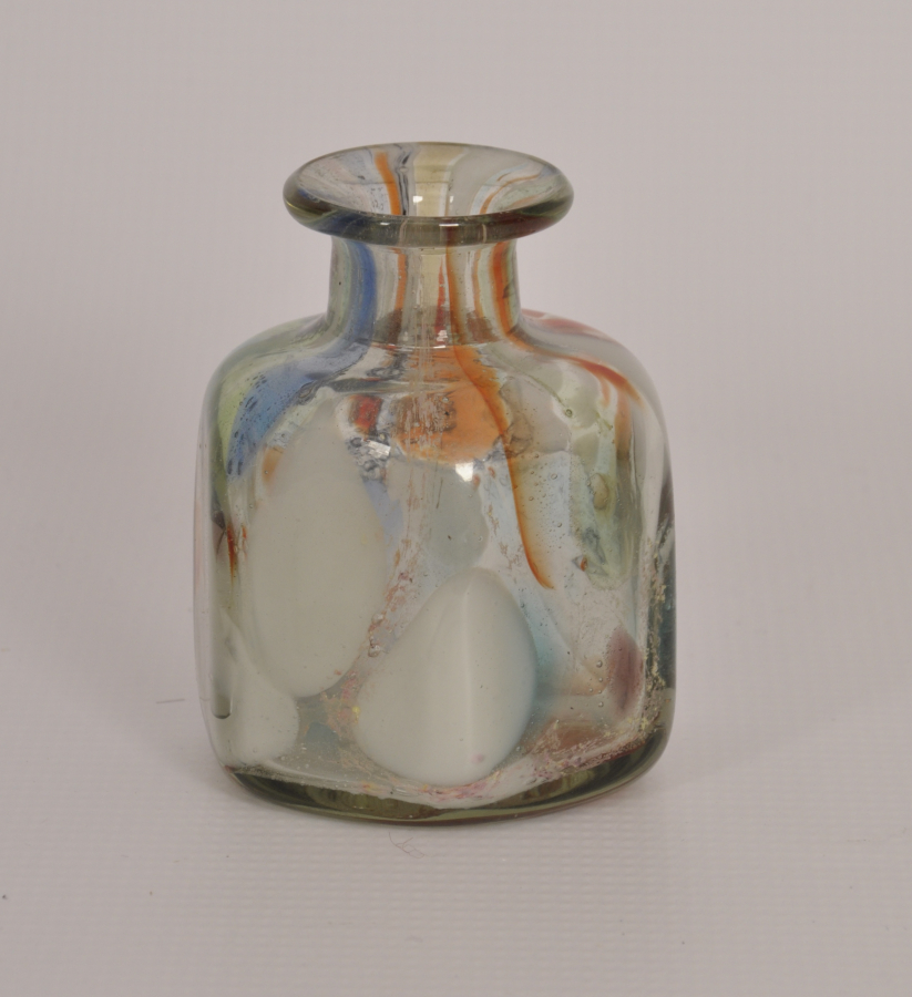 OSMANLI DÖNEMİ BALGAMLI KOPARMA CAM HOKKA