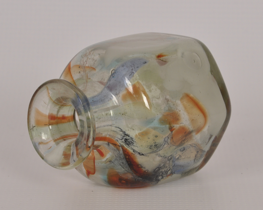 OSMANLI DÖNEMİ BALGAMLI KOPARMA CAM HOKKA