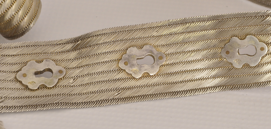 OSMANLI DÖNEMİ HER PARÇASI TUĞRALI VE SAH DAMGALI HASIR ÖRME KEMER 