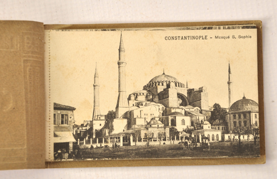 OSMANLI DÖNEMİ İSTANBUL KARTPOSTAL ALBÜMÜ - SOUVENIR DE CONSTANTINOPLE