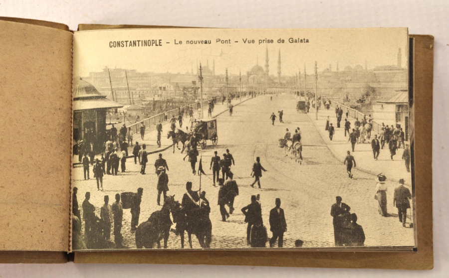 OSMANLI DÖNEMİ İSTANBUL KARTPOSTAL ALBÜMÜ - SOUVENIR DE CONSTANTINOPLE