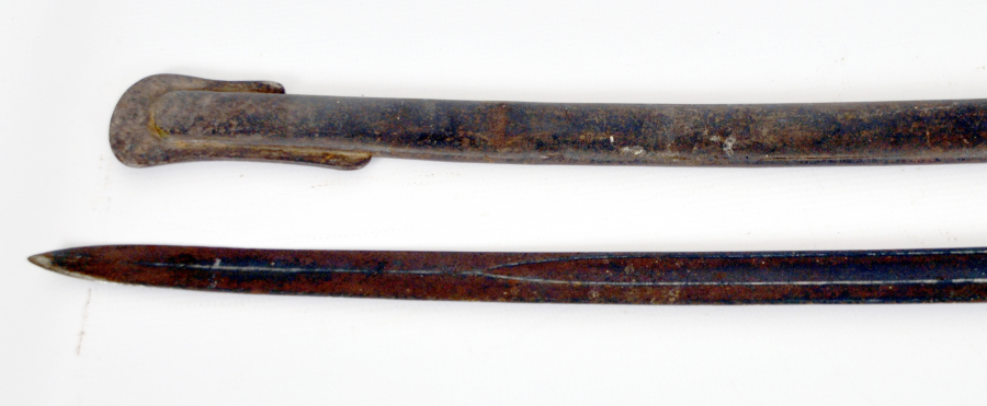 OSMANLI DÖNEMİ OSMANLICA DAMGALI ÇOK NADİR SÜVARİ KILICI 