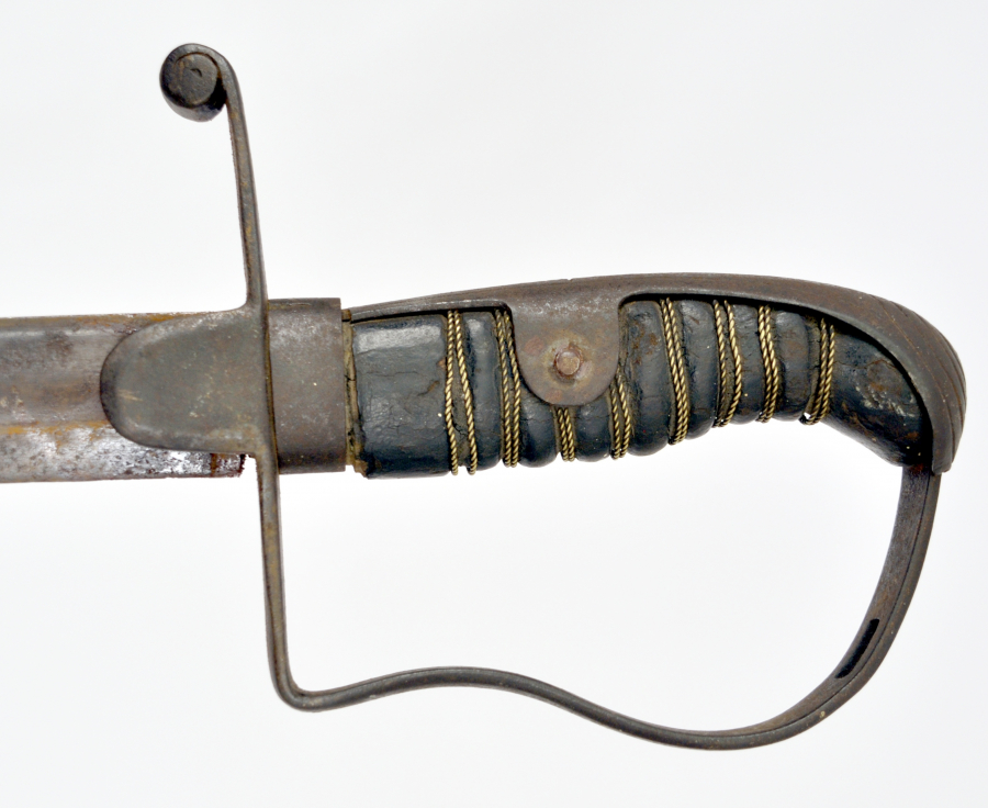 OSMANLI DÖNEMİ OSMANLICA DAMGALI ÇOK NADİR SÜVARİ KILICI 