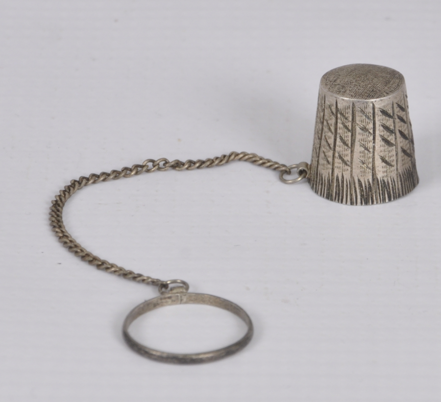 OSMANLI DÖNEMİ ÜZERİ İŞLEMELİ GÜMÜŞ YÜKSÜK