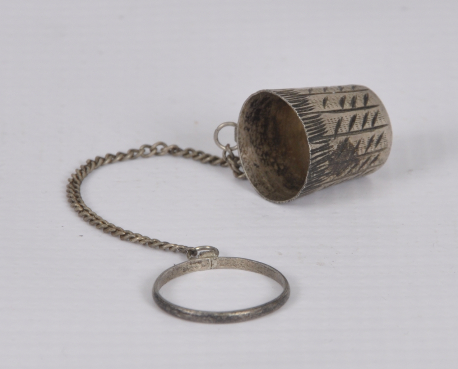 OSMANLI DÖNEMİ ÜZERİ İŞLEMELİ GÜMÜŞ YÜKSÜK