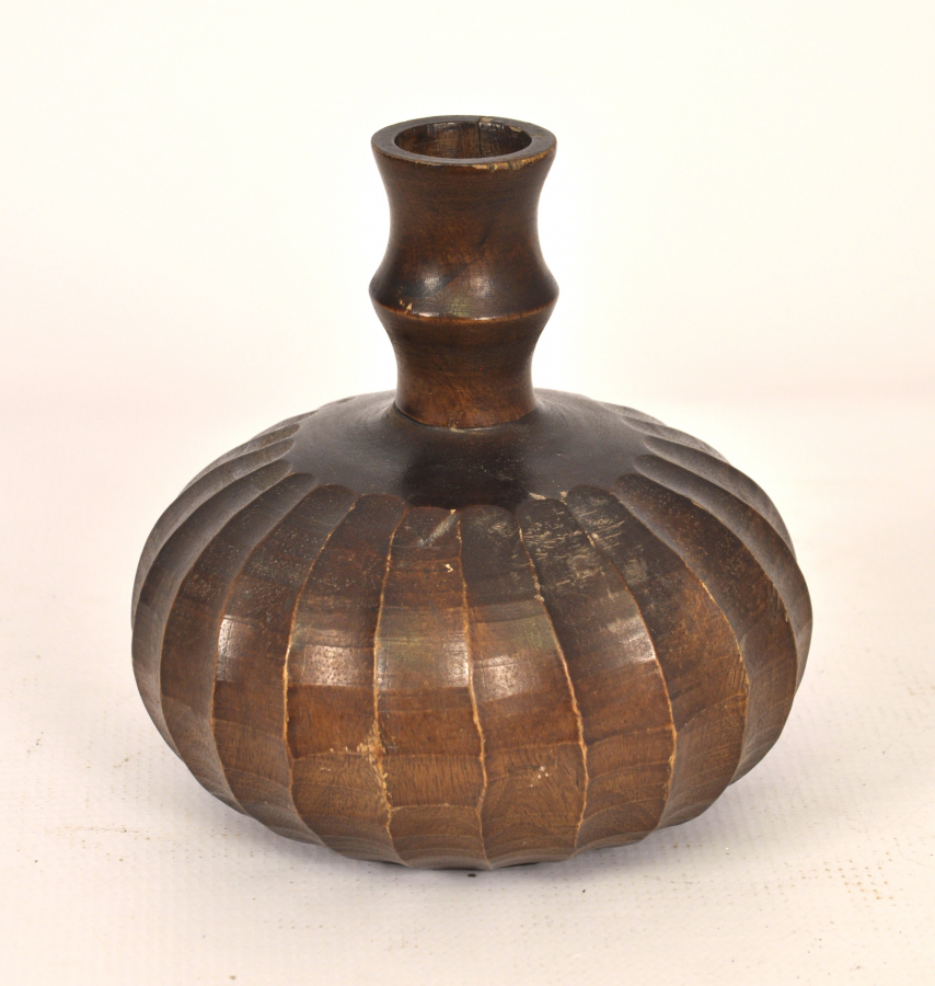 OSMANLI DÖNEMİ YEKPARE AĞAÇTAN OYMA ZEMZEMLİK