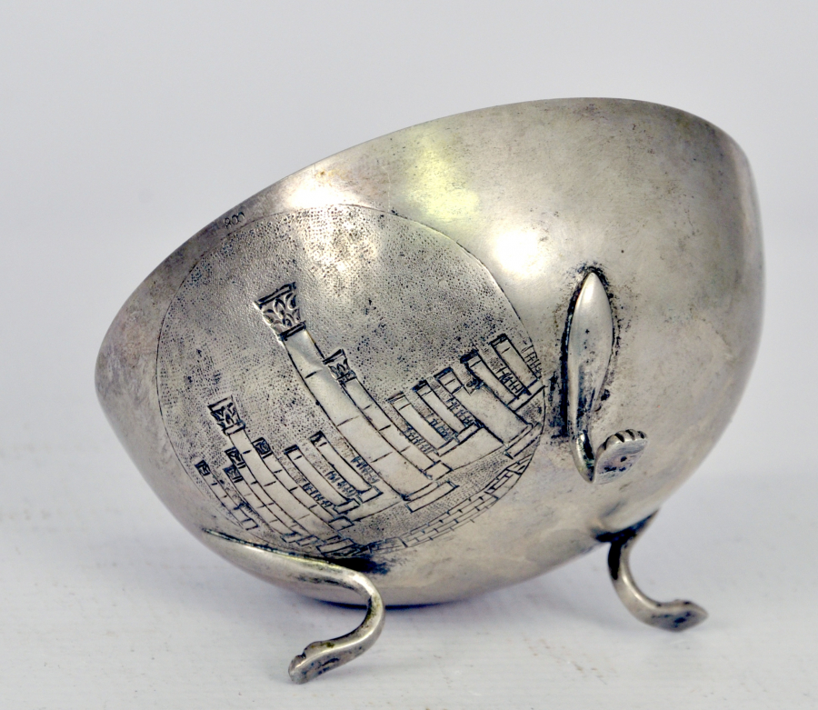 BERGAMA KALESİ GÖRSELLİ GÜMÜŞ ŞEKERLİK