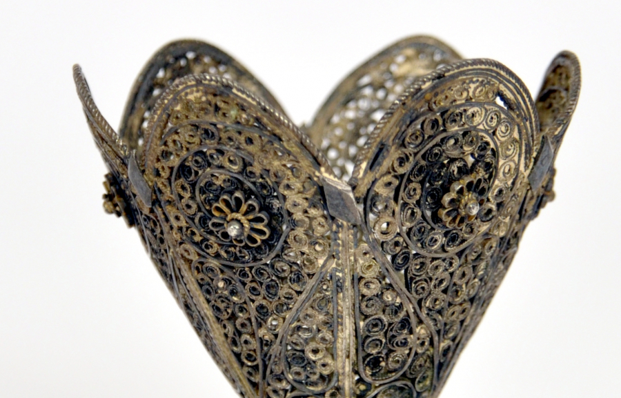 OSMANLI DÖNEMİ GÜVERSE VE TELKARİ İŞÇİLİKLİ FİNCAN ZARFI