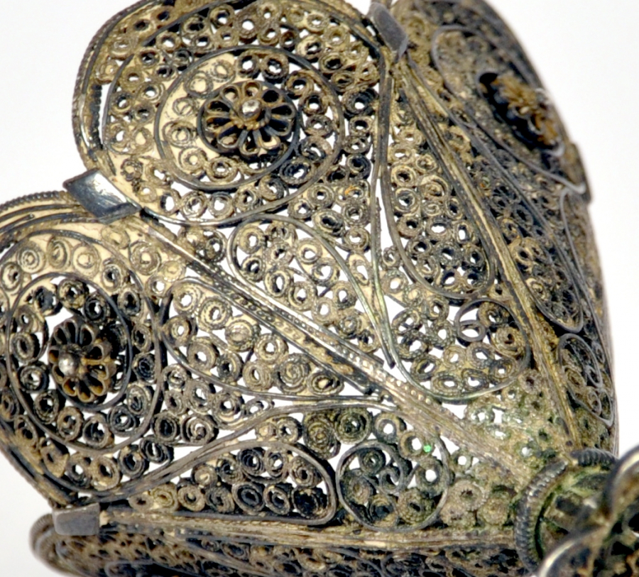 OSMANLI DÖNEMİ GÜVERSE VE TELKARİ İŞÇİLİKLİ FİNCAN ZARFI