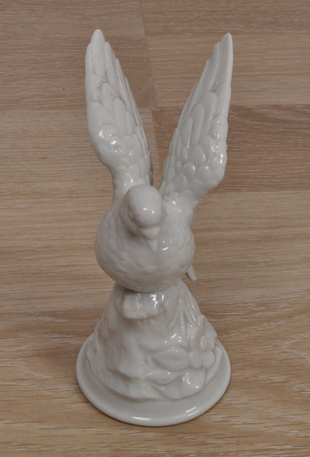 1930'LARDAN PORSELEN GÜVERCİN BİBLOSU