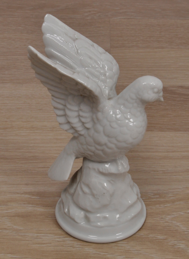 1930'LARDAN PORSELEN GÜVERCİN BİBLOSU