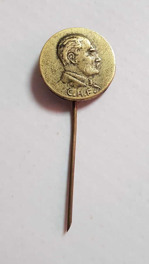 ATATÜRK GÖRSELLİ CUMHURİYET HALK FIRKASI ROZET - NADİR