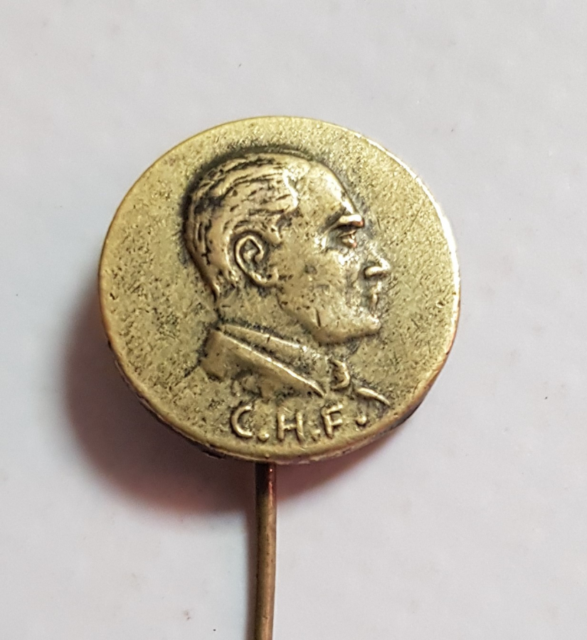 ATATÜRK GÖRSELLİ CUMHURİYET HALK FIRKASI ROZET - NADİR