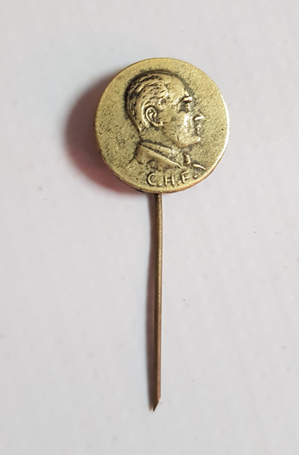 ATATÜRK GÖRSELLİ CUMHURİYET HALK FIRKASI ROZET - NADİR