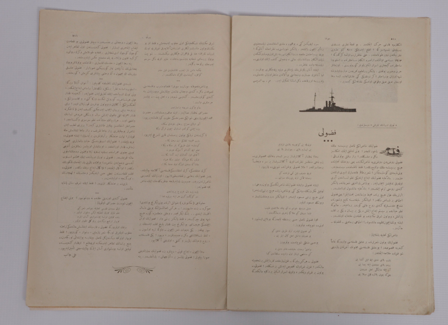 ÇANAKKALE SAVAŞI GÖRSELLİ OSMANLICA DONANMA DERGİSİ 