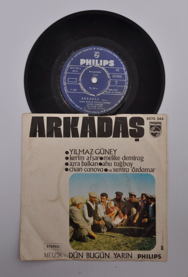 MELİKE DEMİRAĞ & YILMAZ GÜNEY 45'LİK PLAK: ARKADAŞ 