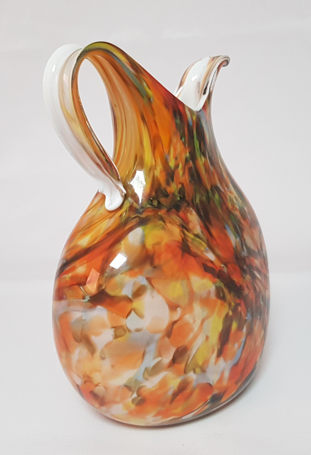 SÜRAHİ FORMLU MURANO CAM VAZO 