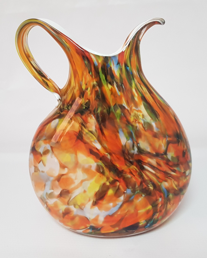 SÜRAHİ FORMLU MURANO CAM VAZO 