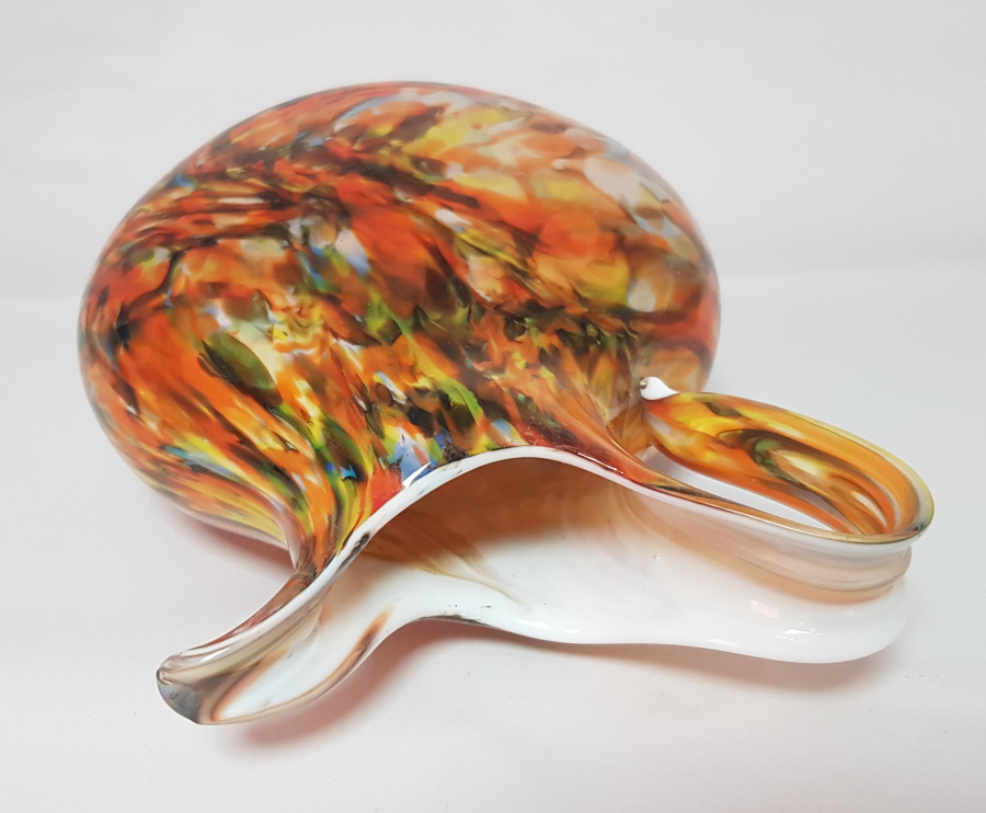 SÜRAHİ FORMLU MURANO CAM VAZO 