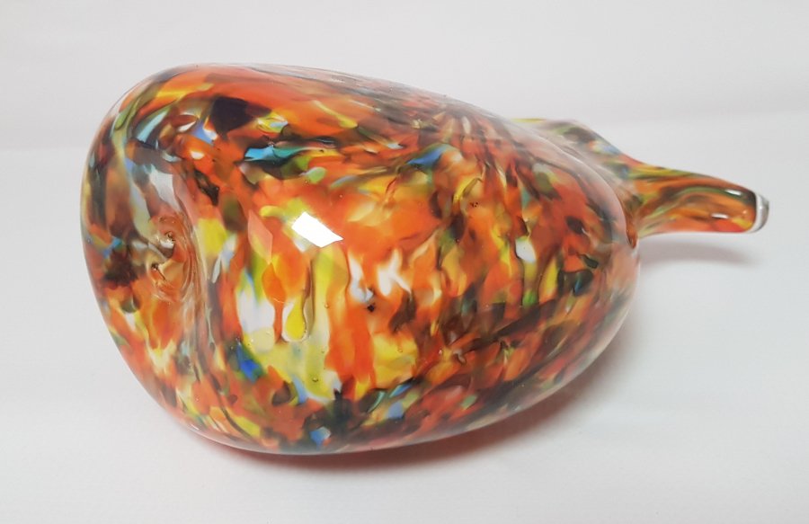 SÜRAHİ FORMLU MURANO CAM VAZO 