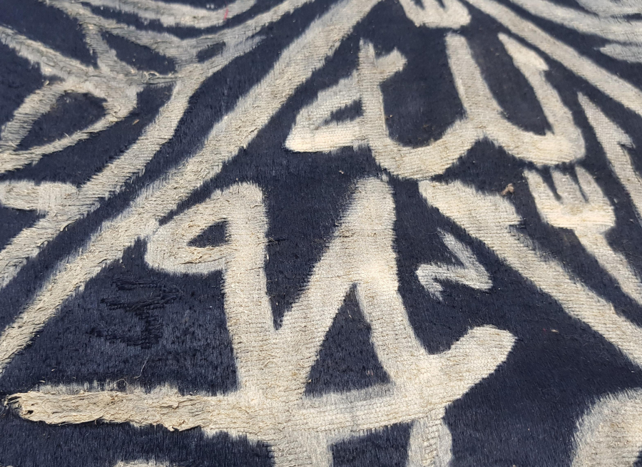 OSMANLI DÖNEMİ ÇOK NADİR ORJİNAL KABE ÖRTÜSÜ