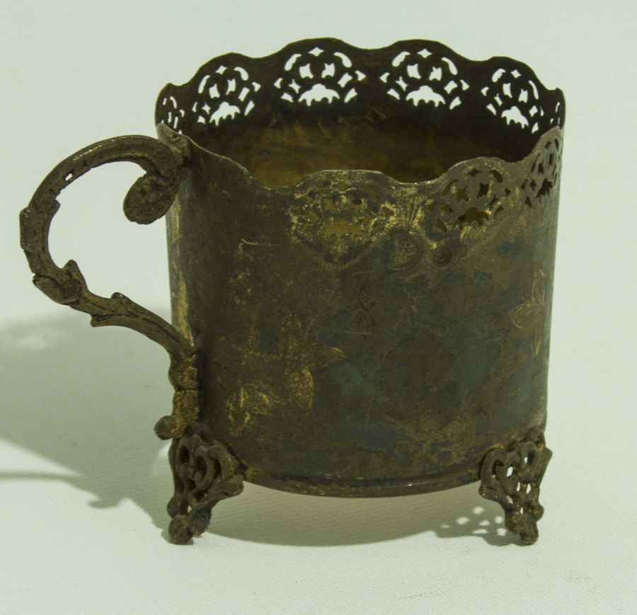 OSMANLI DÖNEMİ TUĞRA VE SAH DAMGALI GÜMÜŞ ISTAKA