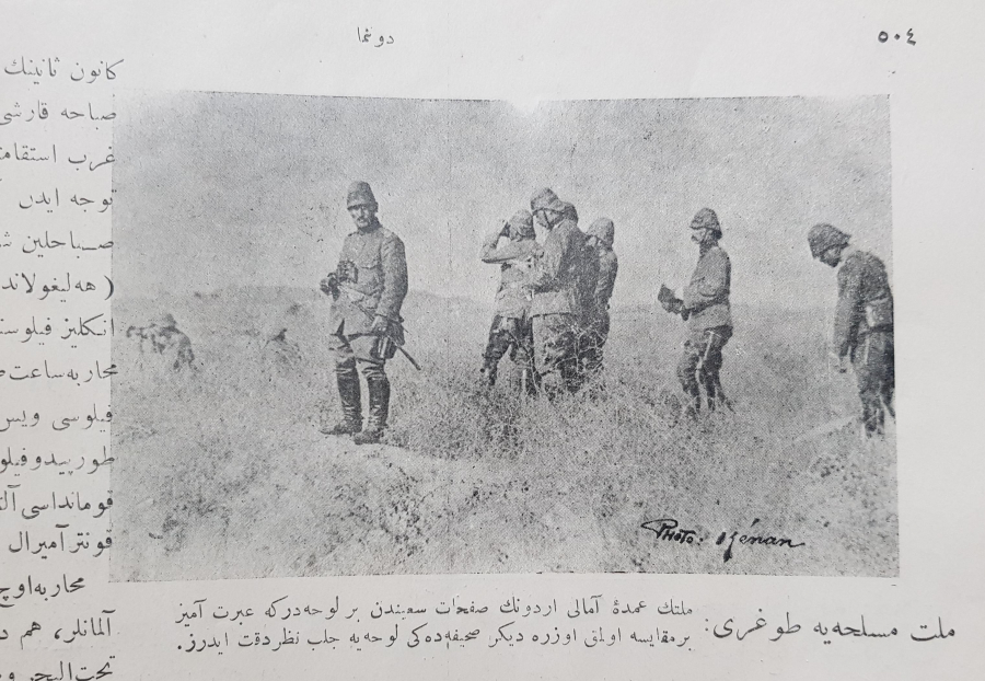 ÇANAKKALE SAVAŞI GÖRSELLİ OSMANLICA DONANMA DERGİSİ 