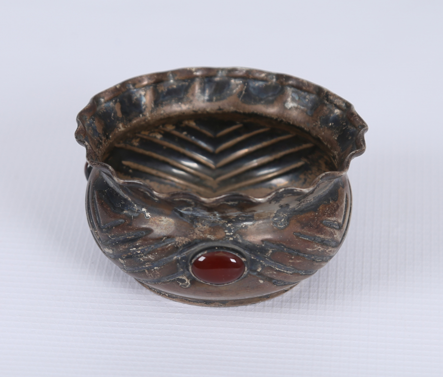 AKİK TAŞLI GÜMÜŞ ŞEKERLİK