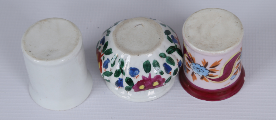 OSMANLI DÖNEMİ 3 ADET PORSELEN HATTAT RIHDANI