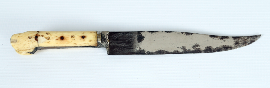 OSMANLI DÖNEMİ KEMİK SAPLI BURSA KAMASI