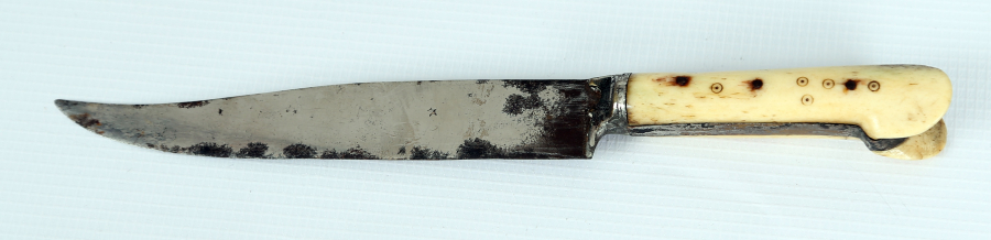 OSMANLI DÖNEMİ KEMİK SAPLI BURSA KAMASI