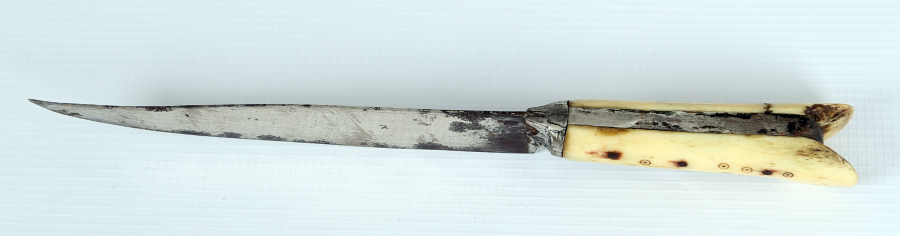 OSMANLI DÖNEMİ KEMİK SAPLI BURSA KAMASI