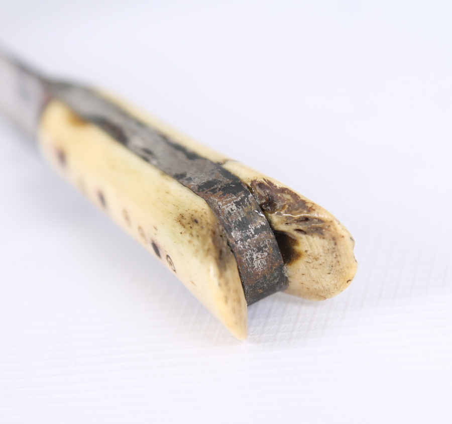 OSMANLI DÖNEMİ KEMİK SAPLI BURSA KAMASI