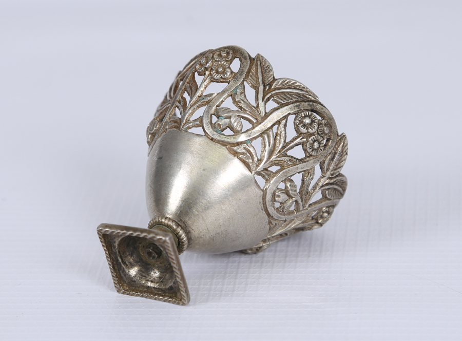 OSMANLI DÖNEMİ KABARTMA VE TESTERE İŞÇİLİKLİ FİNCAN ZARFI