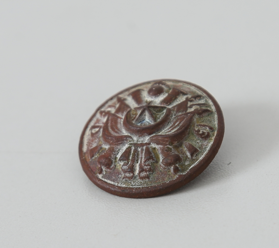 1. DÜNYA SAVAŞI DÖNEMİ ÇOK NADİR OSMANLI SUBAY DÜĞMESİ