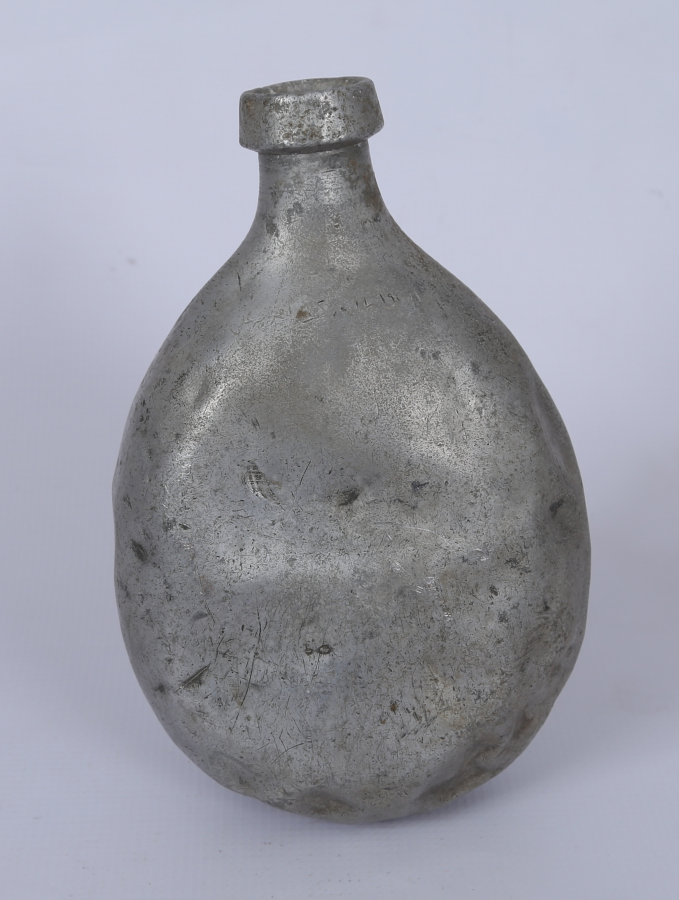 1. DÜNYA SAVAŞI DÖNEMİ ASKER KÜNYESİ YAZILI MATARA