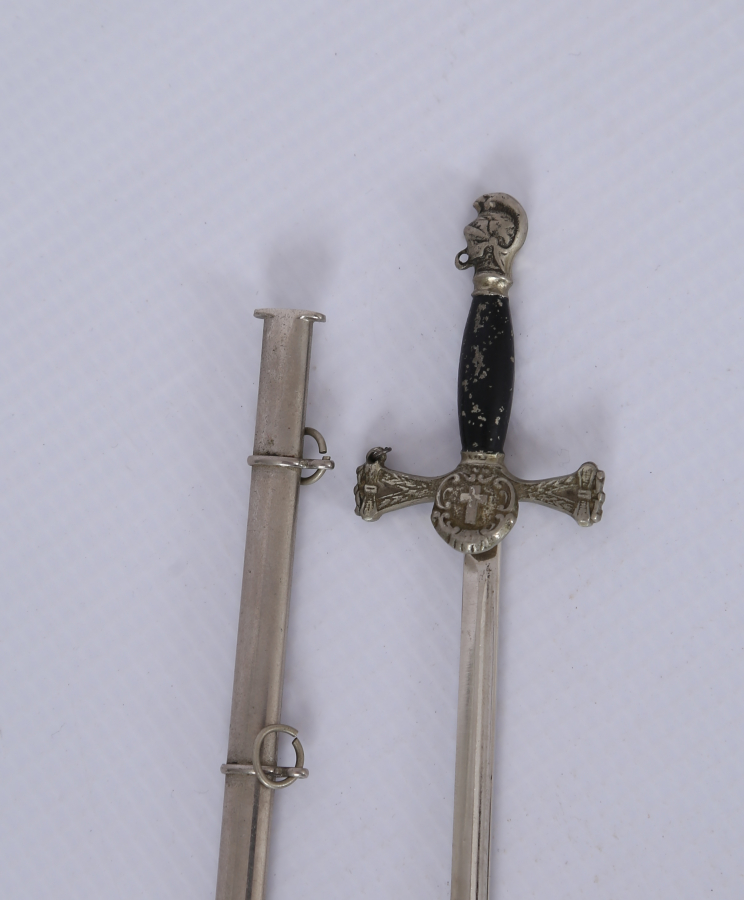 1900 BAŞLARI MİNYATÜR AVRUPA SUBAY KILICI