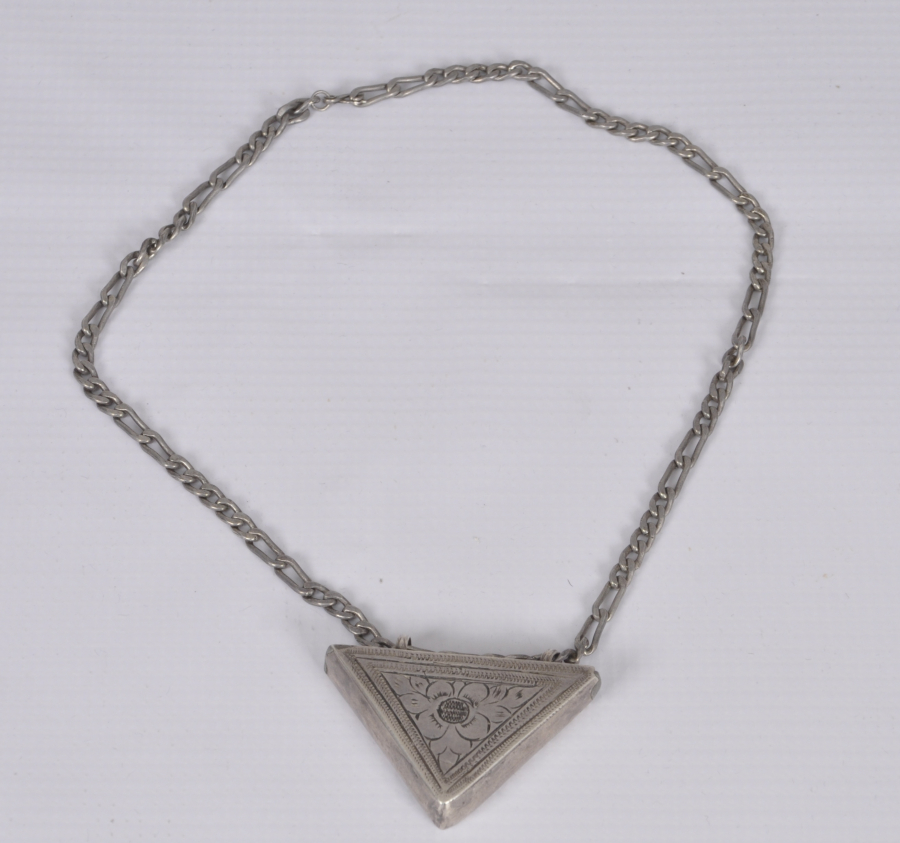 İÇİNDE EL YAZMA DUA BULUNAN ASKER HAMAYILI