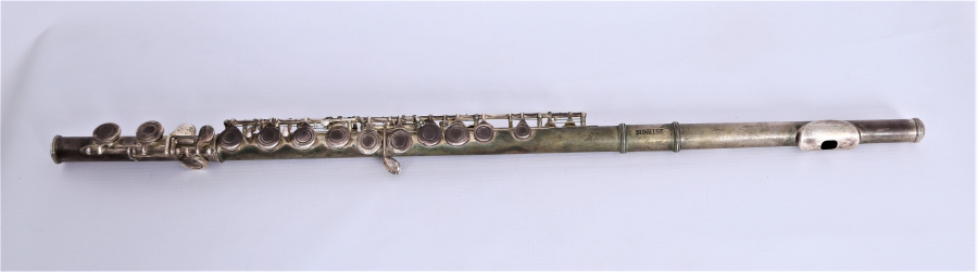 KUTUSUNDA SUNRISE MARKA GÜMÜŞ KAPLAMA YAN FLÜT 