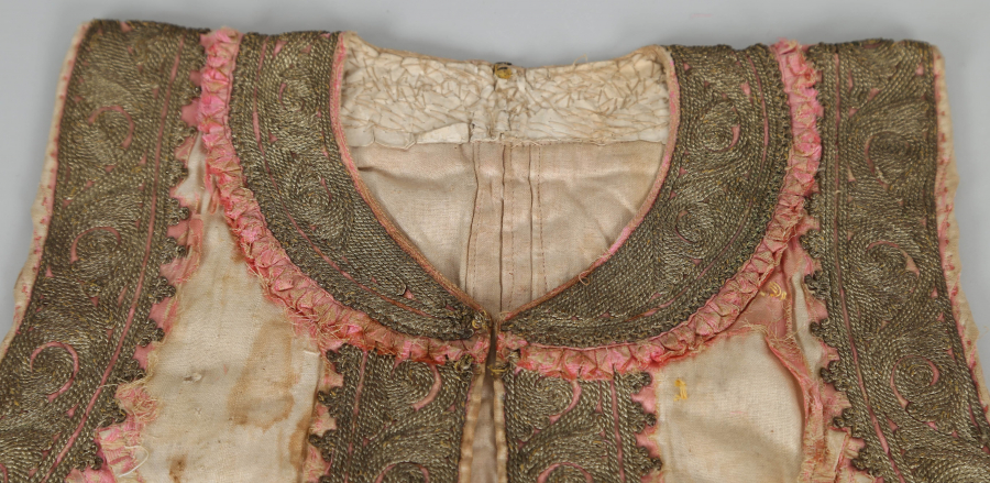 OSMANLI DÖNEMİ ÇARKIFELEK MOTİFLİ ARNAVUT İŞİ CEPKEN 