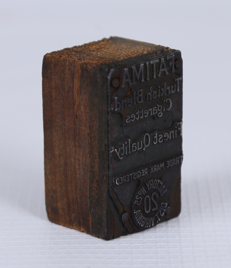 OSMANLI DÖNEMİ FATIMA SİGARASI MÜHÜR KLİŞE