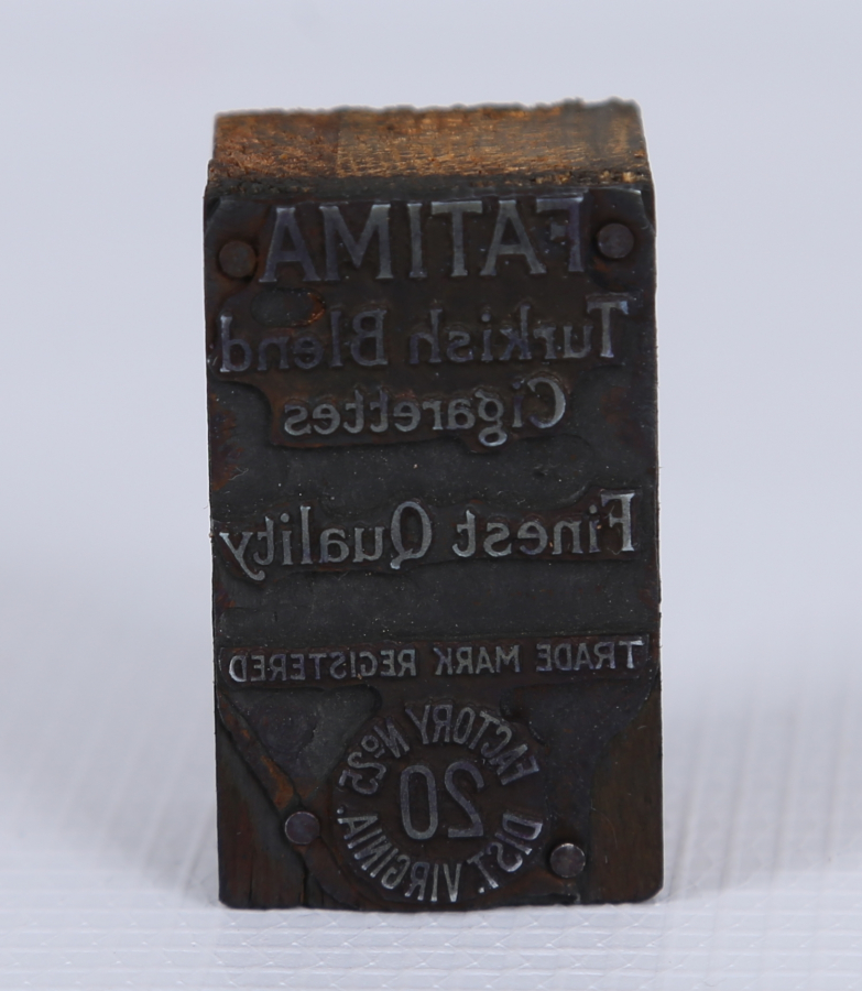 OSMANLI DÖNEMİ FATIMA SİGARASI MÜHÜR KLİŞE